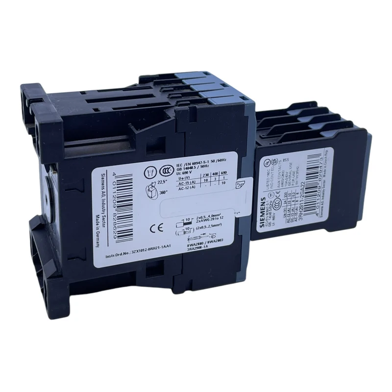 Siemens 3RH2140-2BB40 Leistungsschalter 3RH2911-2GA22 für industriellen Einsatz