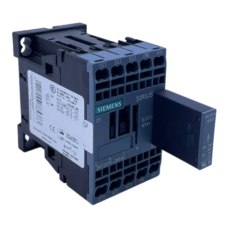 Siemens 3RT2016-2BB42 Leistungsschalter 3RT2916-1BB00 für industriellen Einsatz