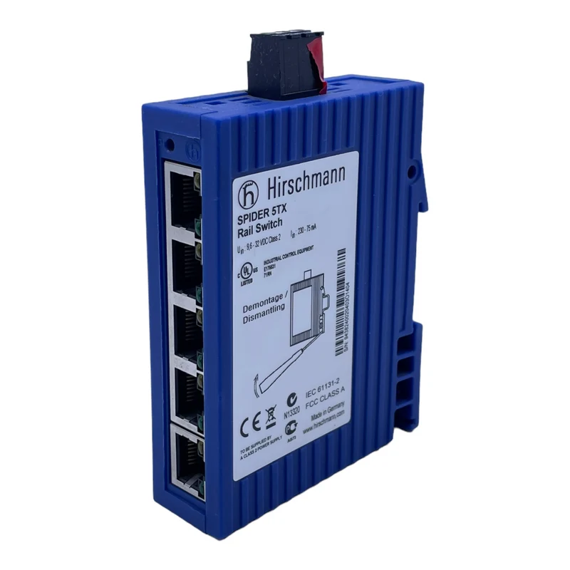 Hirschmann SPIDER 5TX Ethernet Schalter für industriellen Einsatz SPIDER 5TX