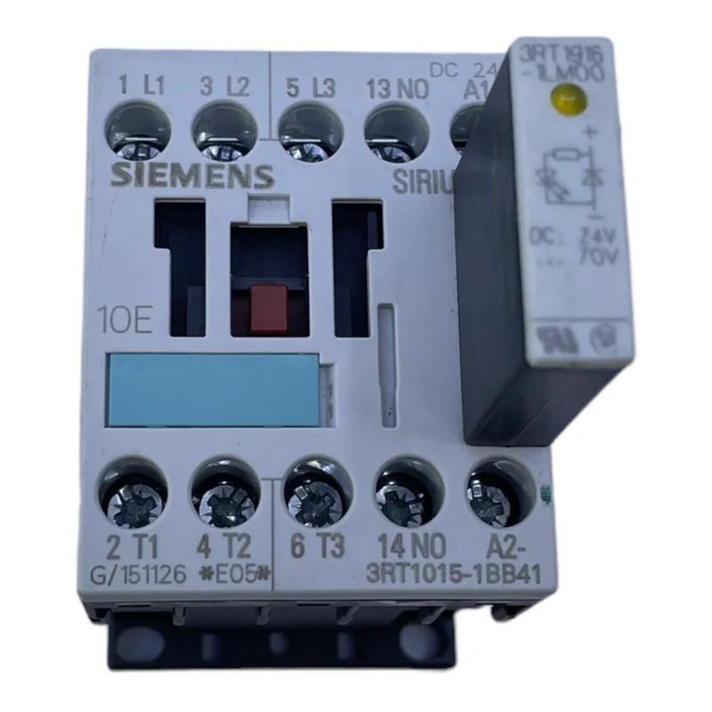 Siemens 3RT1015-1BB41 Leistungsschütz 24V 3RT1916-1LM00 für Industrie Einsatz