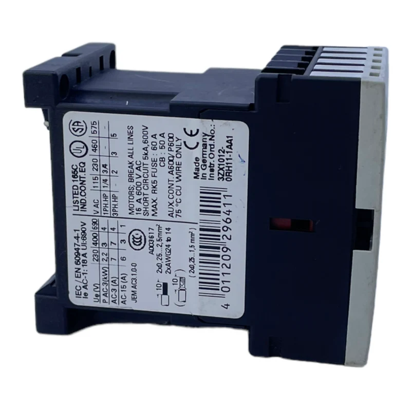 Siemens 3RT1015-2BB41 Leistungsschütz 24V Leistungsschütz für Industrie Einsatz