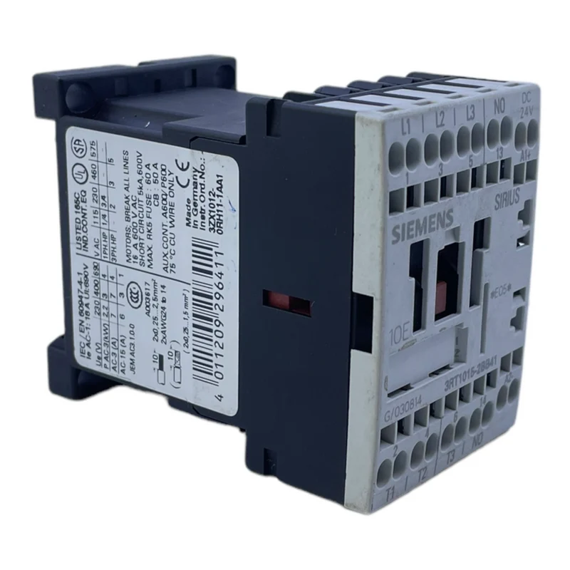 Siemens 3RT1015-2BB41 Leistungsschütz 24V Leistungsschütz für Industrie Einsatz