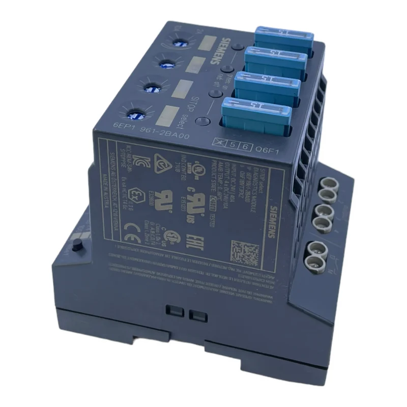 Siemens 6EP1961-2BA00 Diagnosemodul IN: 24V DC 40A OUT: 4x 24V DC 10A