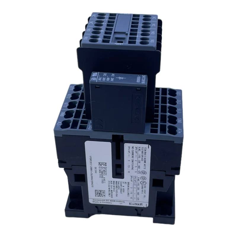 Siemens 3RT2017-2BB41 Leistungsschütz 24V +3RH2911-2HA22 + 3RT2916-1BB00