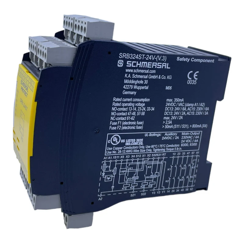 Schmersal SRB324ST-24V Sicherheitsrelais 350mA 24VDC