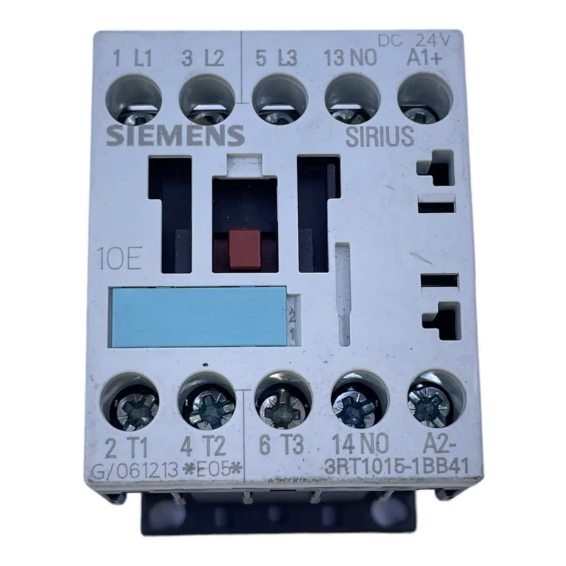 Siemens 3RT1015-2BB41 Leistungsschütz 24V DC Leistungs Schütz +3RH1911-2HA12
