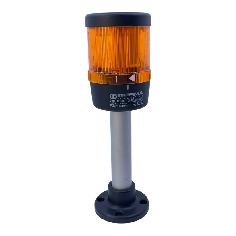 Werma 84008000 Signalleuchte Orange für industriellen Einsatz Signalleuchte
