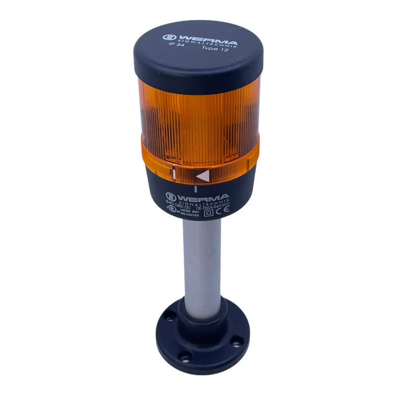Werma 84008000 Signalleuchte Orange für industriellen Einsatz Signalleuchte