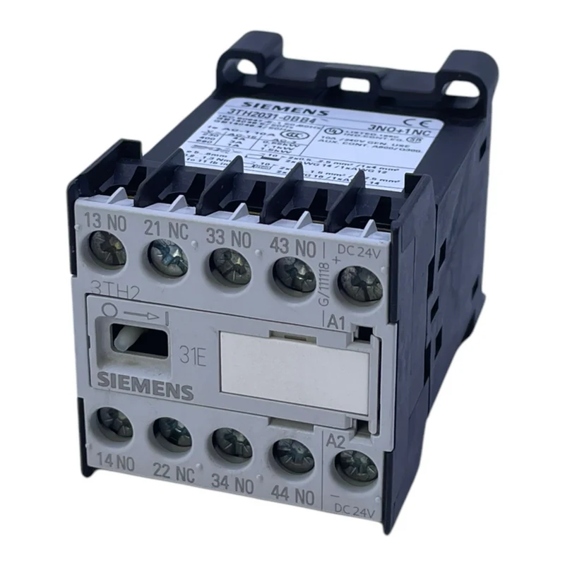 Siemens 3TH2031-0BB4 Hilfsschütz für industriellen Einsatz 24V DC 50/60Hz