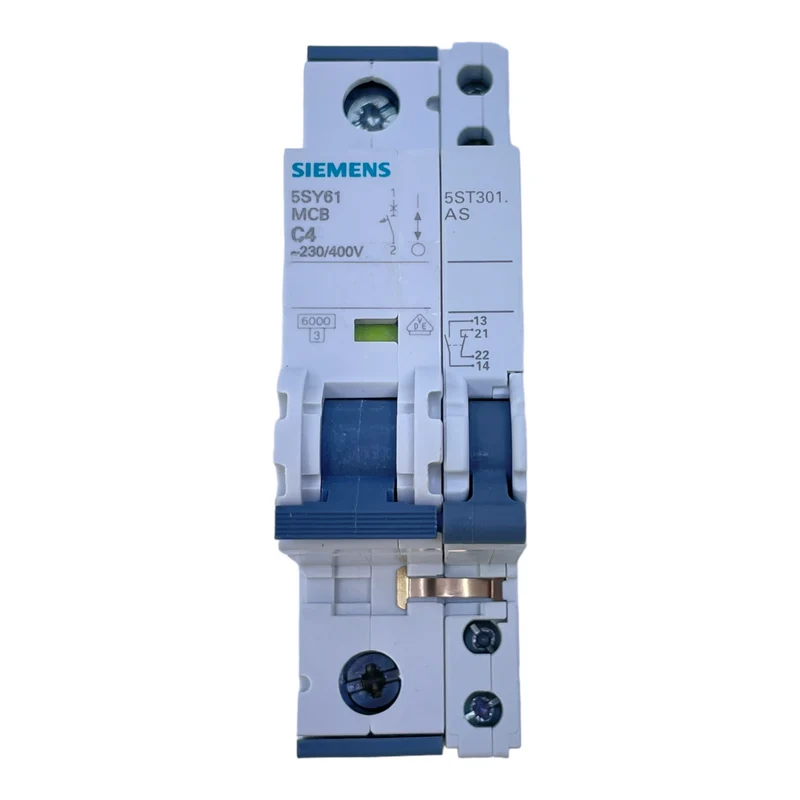 Siemens 5SY61 Leistungsschutzschalter MCB C4 für industriellen Einsatz 230/400V
