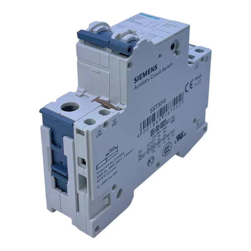 Siemens 5SY61 Leistungsschutzschalter MCB C4 für industriellen Einsatz 230/400V