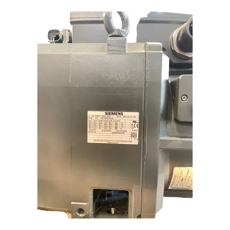 Siemens Servomotor 28kW Simotics 1PH8137-1DG10-2BA1 Simotics Servomotor Siemens