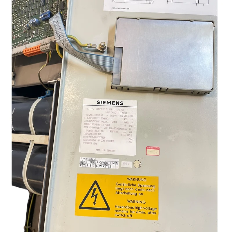 Siemens Umrichter 6SE1233-2AA00 Simovert P 33kVA IP00 Frequenzumrichter Siemens