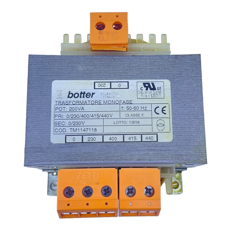 Botter TM1147118 Transformator 50-60 Hz 200VA 0/230V NEU