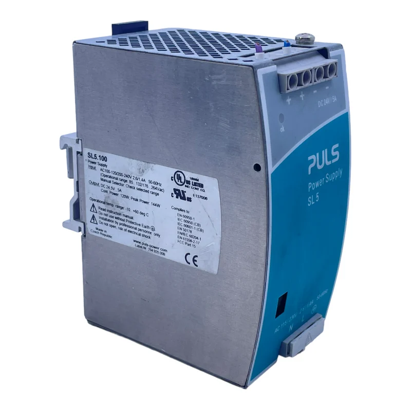 Puls SL5.100 Netzteil AC100-120/200-240V 2,6/1,4A 50-60Hz Schaltnetzteil