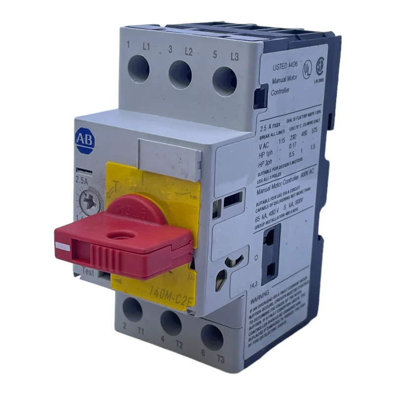 Allen-Bradley 140M-C2E-B25 Motorschutzschalter 50/60Hz 2,5A 6kV
