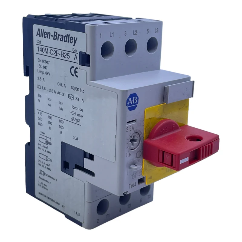 Allen-Bradley 140M-C2E-B25 Motorschutzschalter 50/60Hz 2,5A 6kV