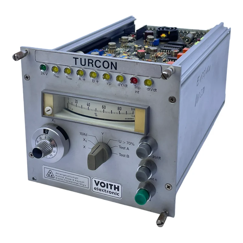 Voith Turcon 43.9151.10 + 43.9153.10 Messtechnik Regelsystem 24V