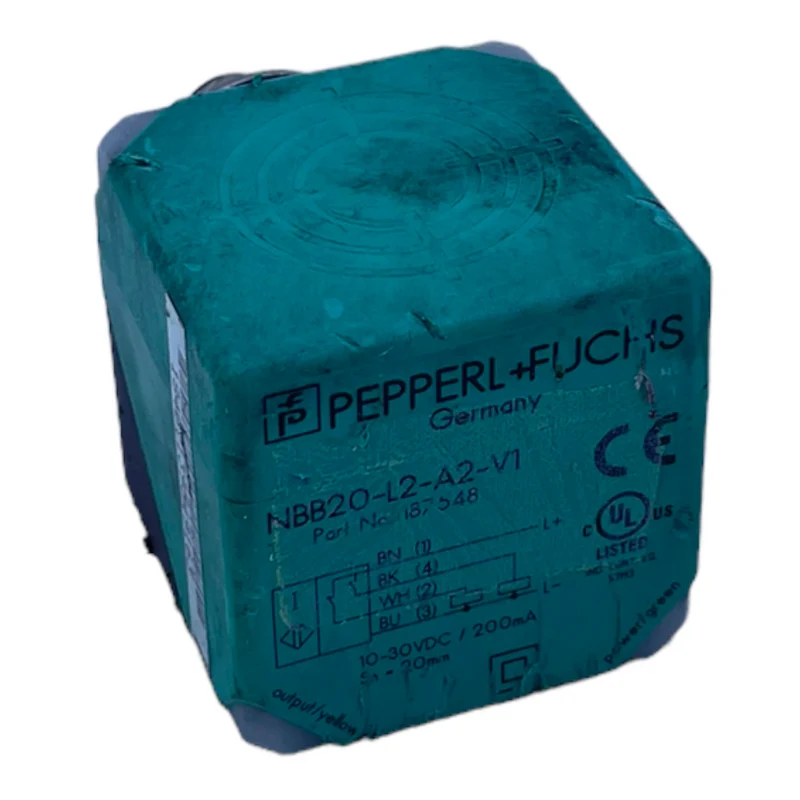 Pepperl+Fuchs N8820-L2-A2-V1 Induktiver Näherungssensor 10-30V DC 200mA