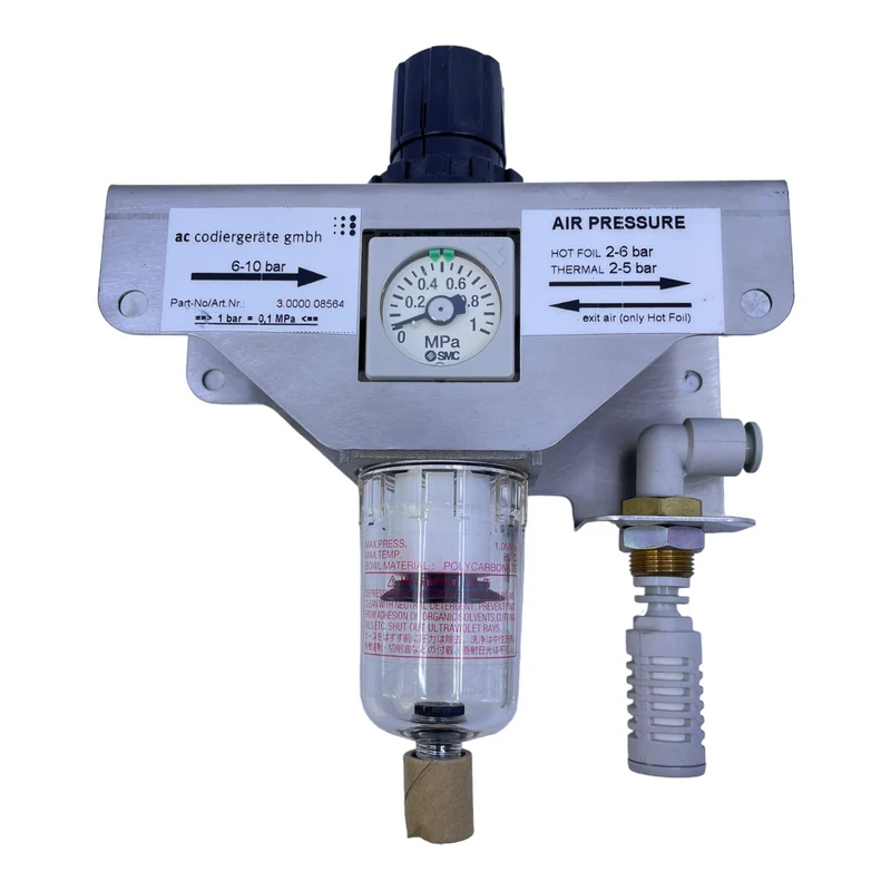 SMC Filtereinheit 0-1 MPa HOT FOIL 2-6 bar THERMAL 2-5 bar SMC Filtereinheit