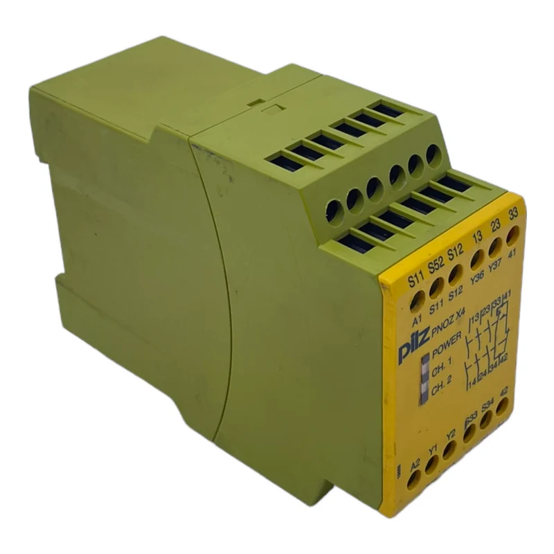 Pilz 774730 Sicherheitsrelais PNOZX424VDC3n/o1n/c 24VDC 2,5W 3 N/O 1 N/C Relais