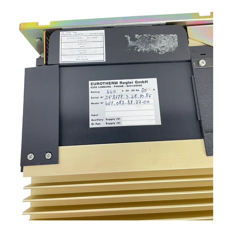 Eurotherm 451.083.28.37.00 Power Controller 440V 40A 50/60Hz Controller