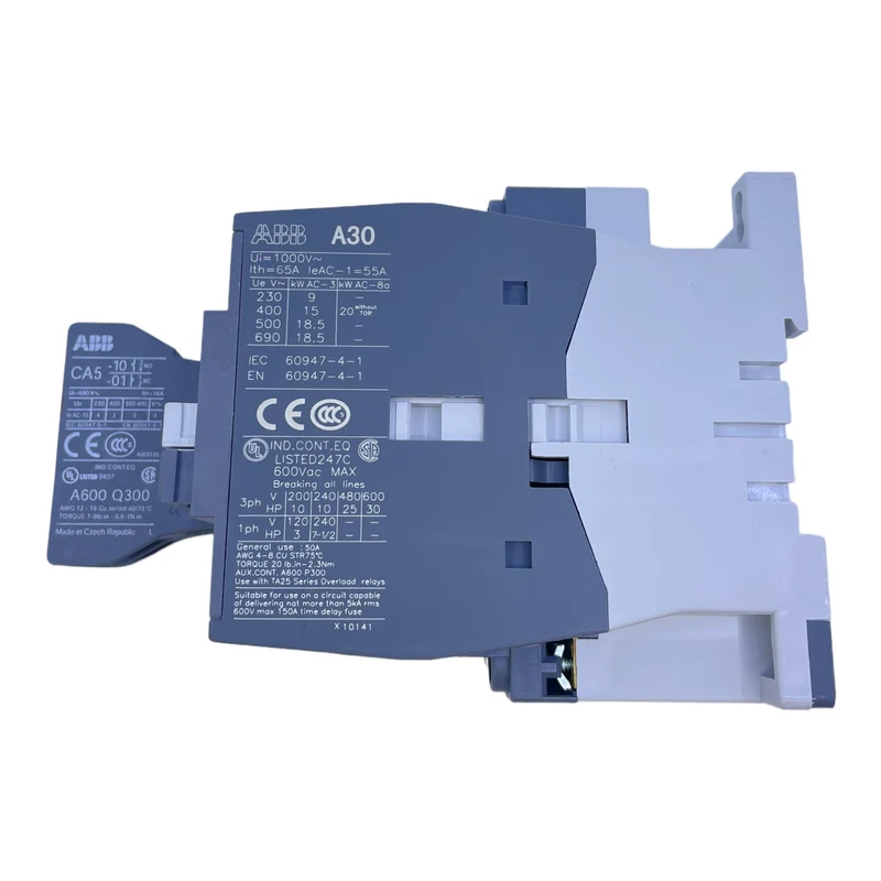 ABB A30-30-10 +CA5-01 + CA5-10 Motorschutzschalter 220-230V 50Hz 230-240V 60Hz