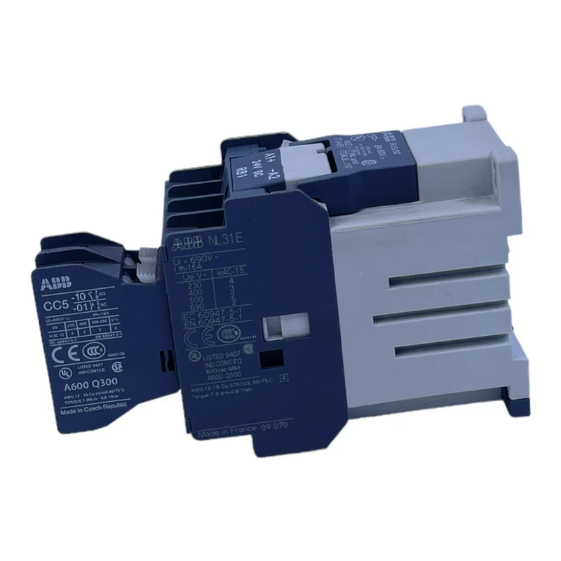 ABB NL31E + CC5-10+ CC5-01 Motorschutzschalter 24V DC