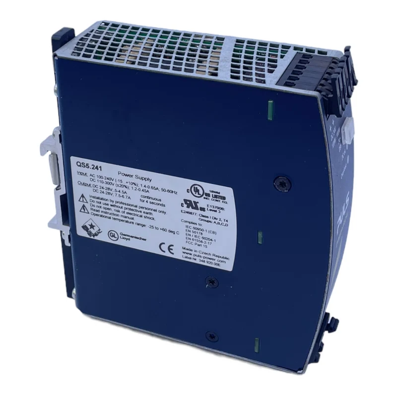 Puls QS5.241 Netzteil 100-240V AC 1.4-0.65A 50-60Hz 110-300V DC 1.2-0.45A
