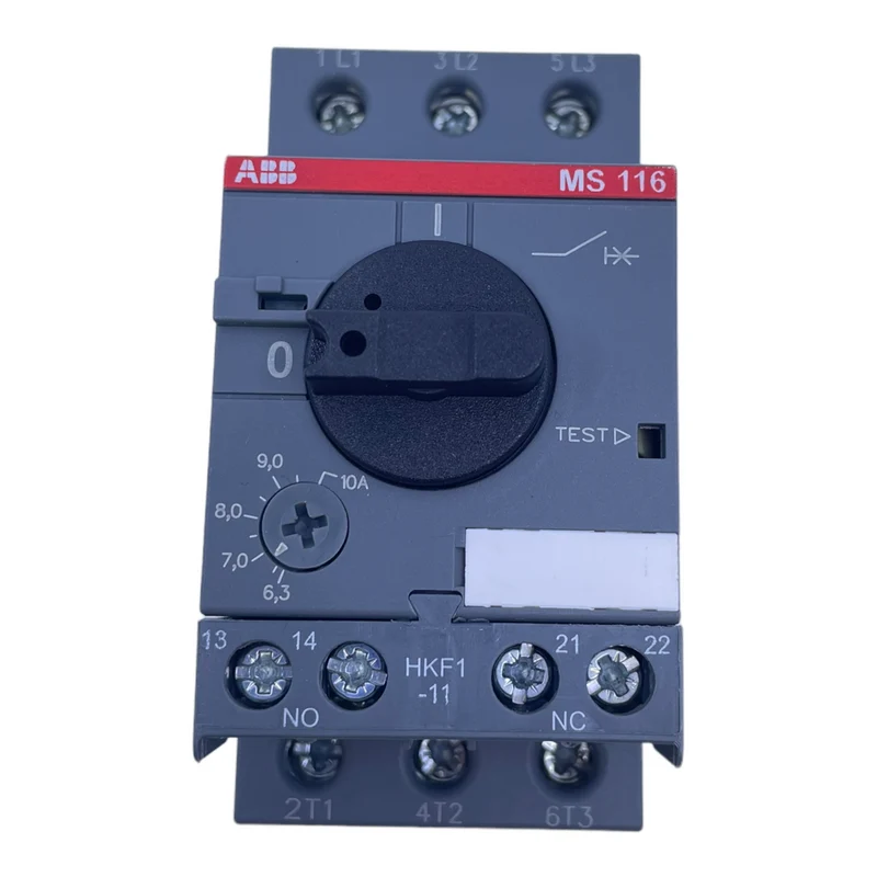 ABB MS116 Motorschutzschalter 6,3-10A AC 3 120-180A
