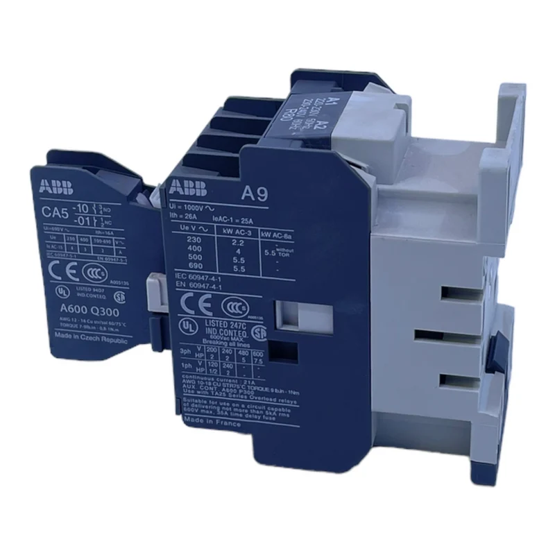 ABB A9-30.10 + CA5-10 Motorschutzschalter 220-230V 50Hz 230-240V 60Hz
