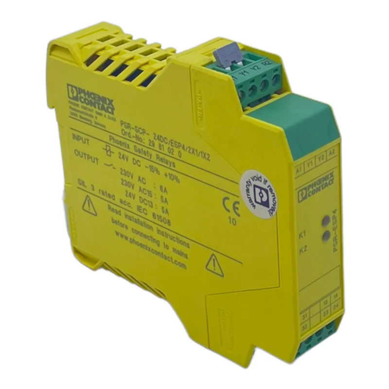 Phoenix Contact PSR-SCP-24DC/ESP4/2X1/1X2 Sicherheitsrelais 2981020 24VDC 230VAC