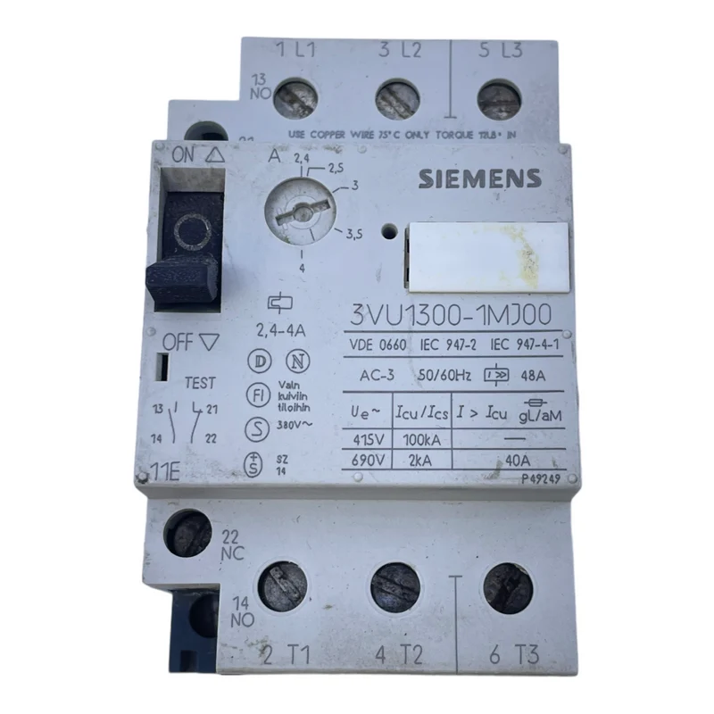 Siemens 3VU1300-1MJ00 Motorschutzschalter