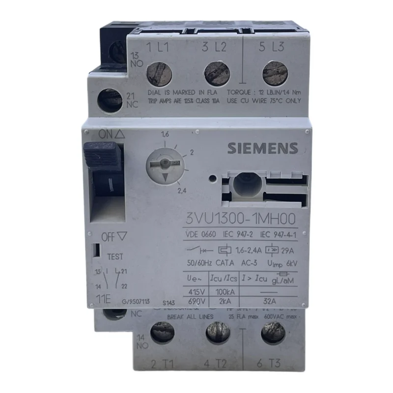 Siemens 3VU1300-1MH00 Motorschutzschalter