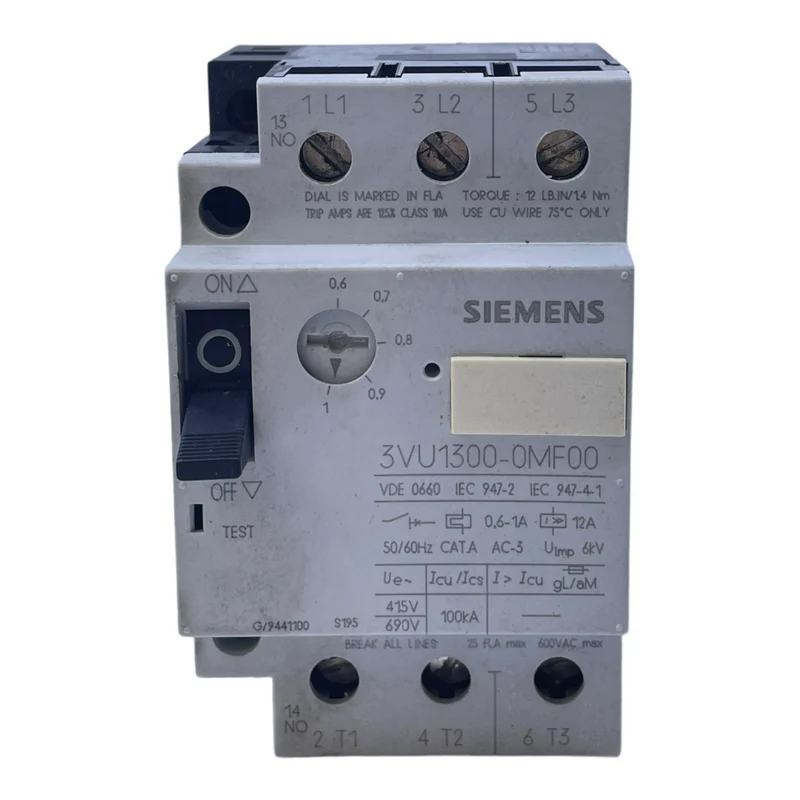 Siemens 3VU1300-0MF00 Motorschutzschalter