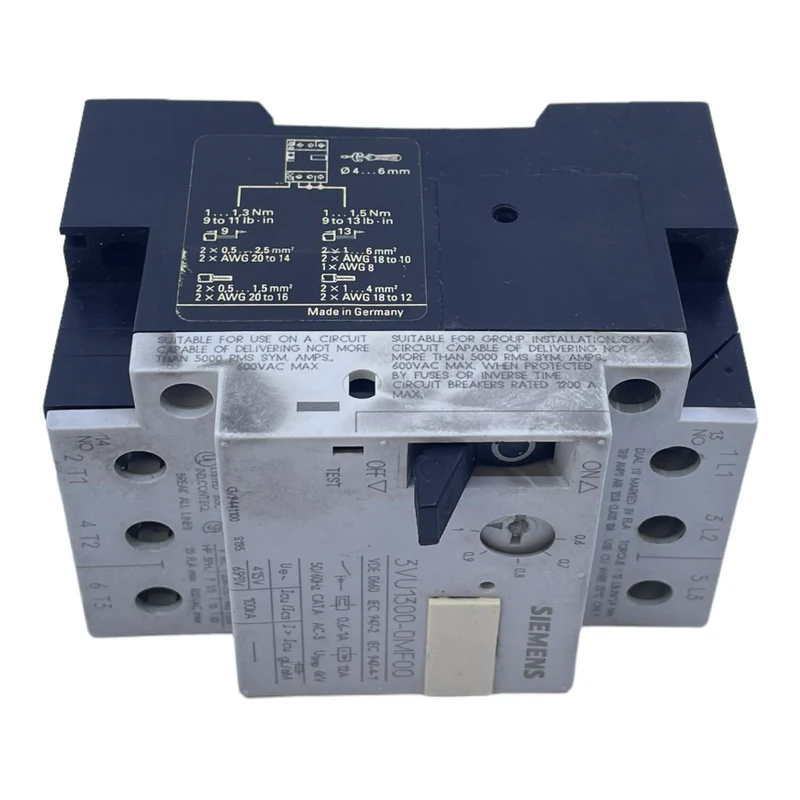 Siemens 3VU1300-0MF00 Motorschutzschalter