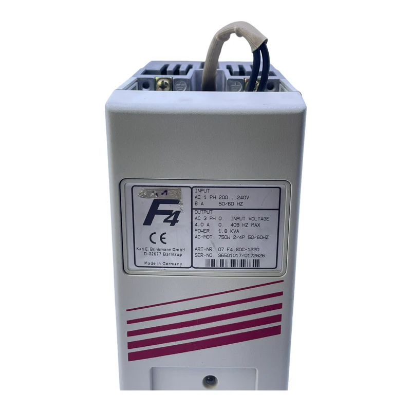 KEB 07.F4.S0C-1220 Frequenzumrichter 750W Umrichter für AC-Motoren Umrichter