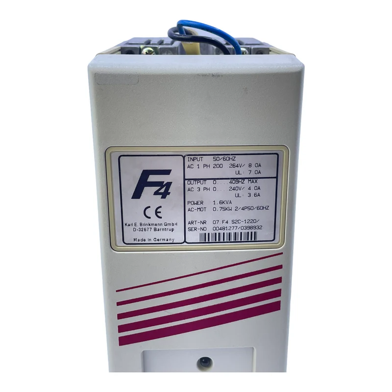 KEB 07.F4.S2C-1220 Frequenzumrichter 0,75kW Umrichter für AC-Motoren Umrichter