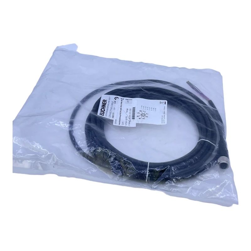 Euchner C-M12F08-08X025PV05,0-MA-100177 Anschlussleitung mit Steckverbinder M12