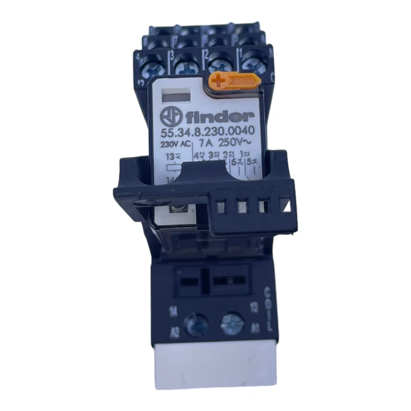 Finder 55.34.8.230.0040 + 94.04.0 Sockelrelais 10A 250V 10A 300V 7A 250V 230V AC
