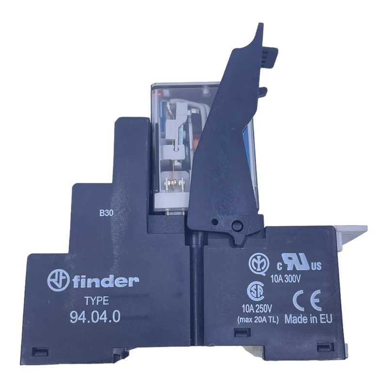 Finder 55.34.9.024.0040 + 94.04. Sockelrelais 10A 250V 10A 300V 7A 250V 2stk