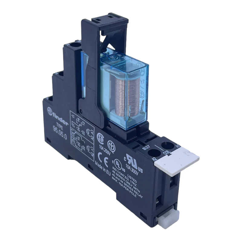 Finder 40.52 + 95.05.0 Sockelrelais 10A 250V 10A 300V 24V 8A 250V 6stk