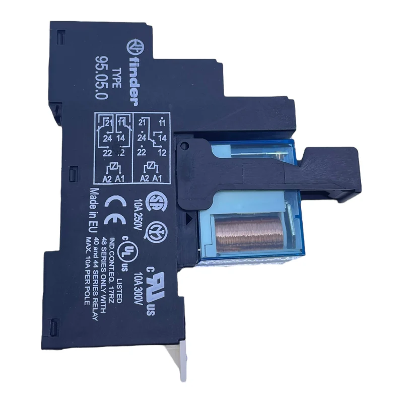 Finder 40.52 + 95.05.0 Sockelrelais 10A 250V 10A 300V 24V 8A 250V 6stk