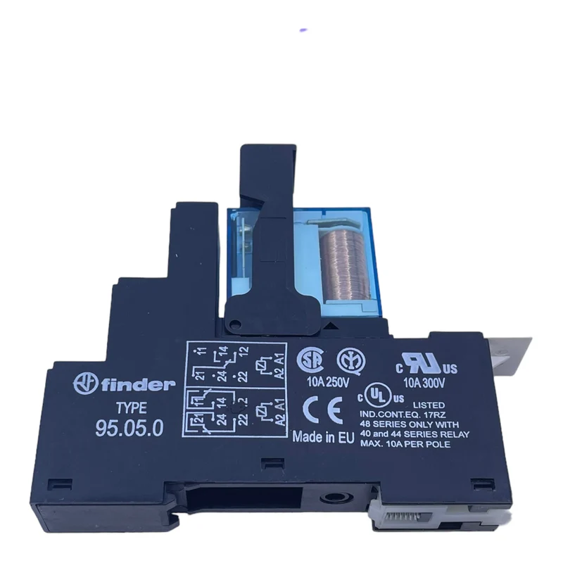 Finder 40.52 + 95.05.0 Sockelrelais 10A 250V 10A 300V 24V 8A 250V 6stk