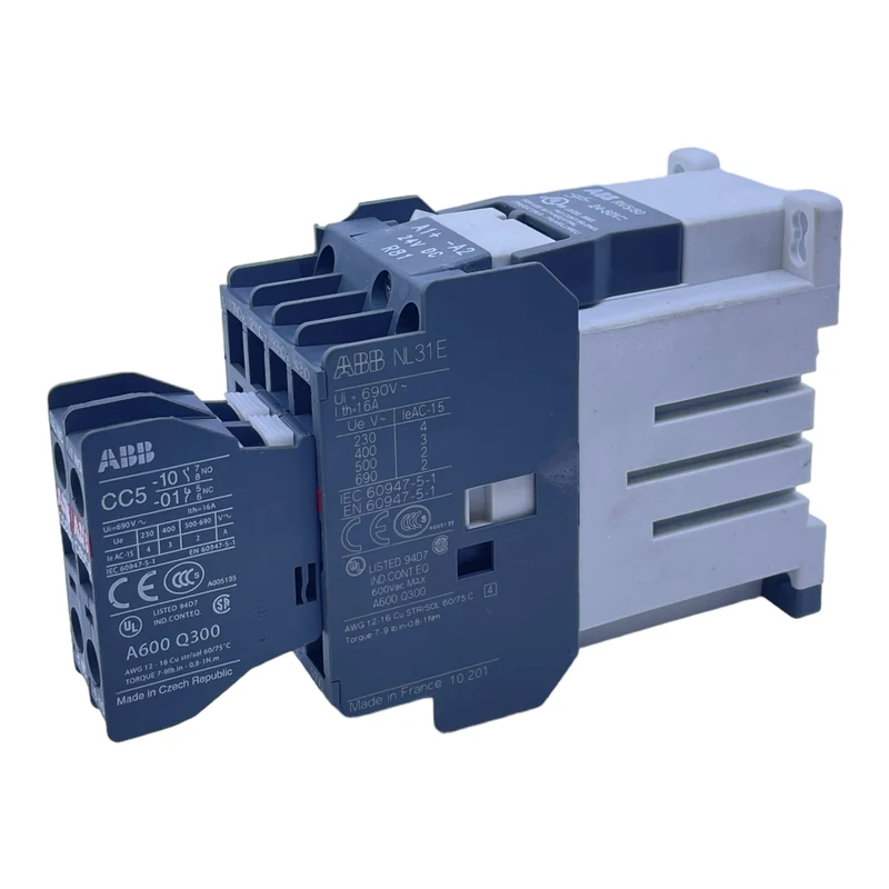 ABB NL31E Motorschutzschalter 50/60Hz 2A 8kV Hilfsstromkreis 690 V