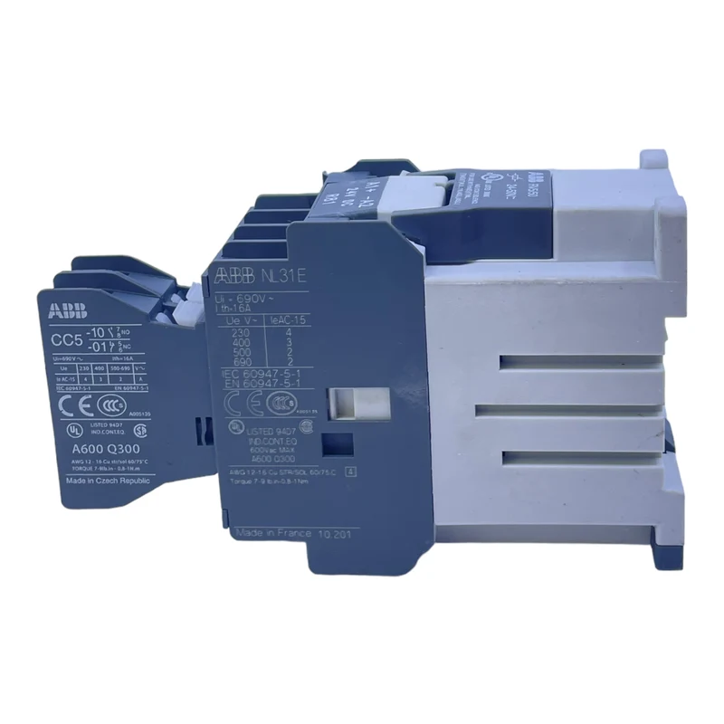ABB NL31E Motorschutzschalter 50/60Hz 2A 8kV Hilfsstromkreis 690 V