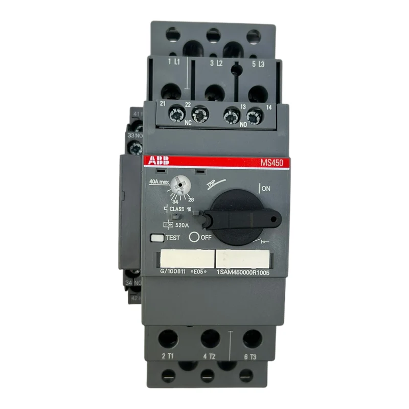 ABB 1SAM450000R1005 Motorschutzschalter 520A 40A 50/60Hz 690V 3polig 600V AC