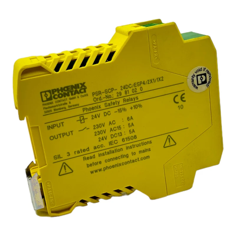Phoenix Contact 24DC/ESP4/2X1/1X2 Sicherheitsrelais 2981020 250V AC/DC 1,2W 6A