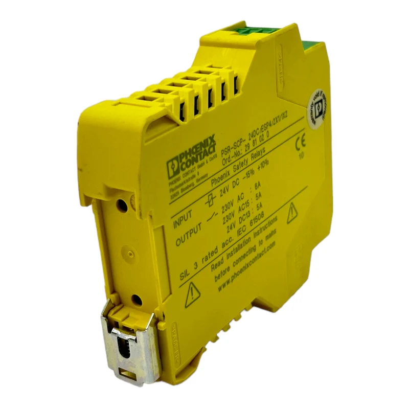 Phoenix Contact 24DC/ESP4/2X1/1X2 Sicherheitsrelais 2981020 250V AC/DC 1,2W 6A
