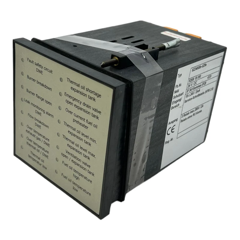 Markenlos 8224008n-829s Anzeige 24V DC 3Relais max 250V/2A 19x24V/2mA